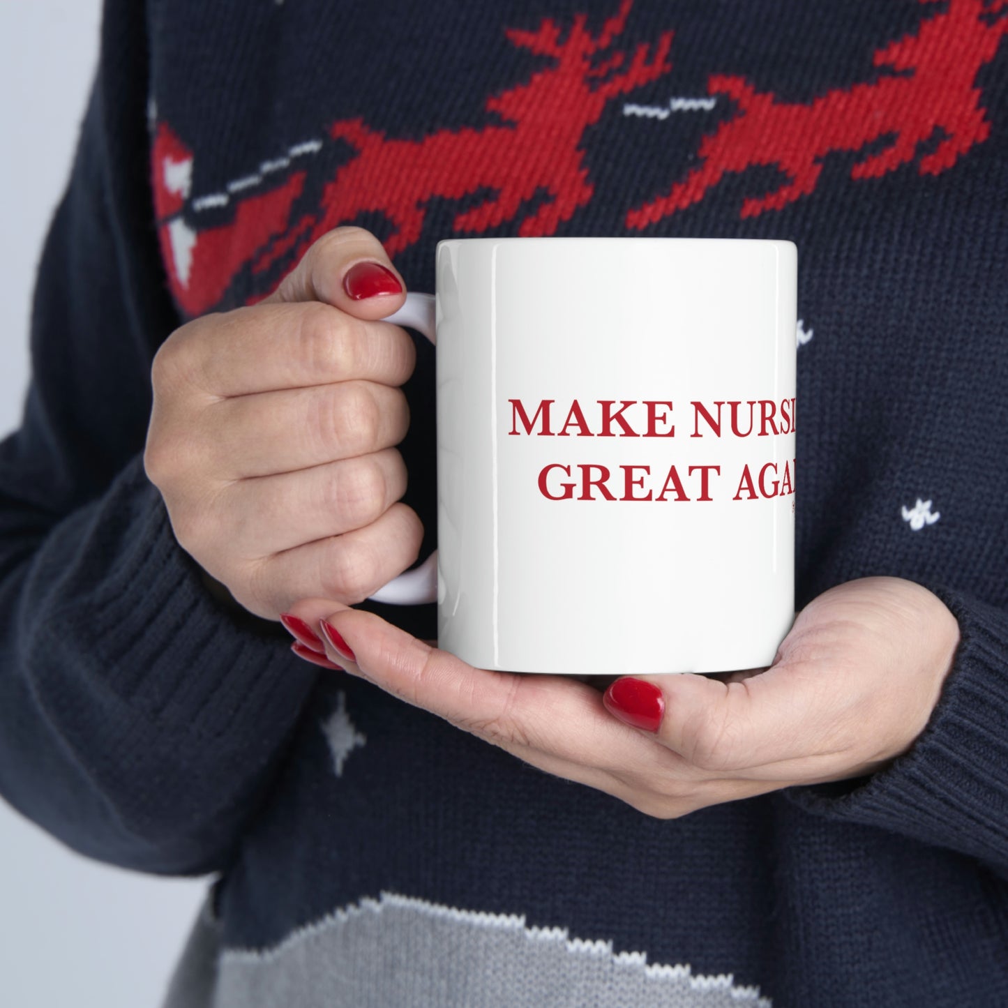Make Nursing Great Again Ceramic Mug 11oz