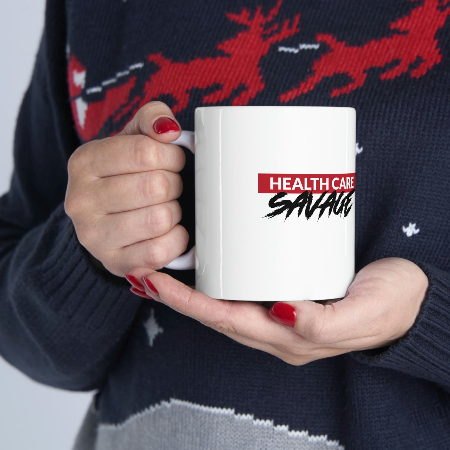 Healthcare Savage Ceramic Mug 11oz